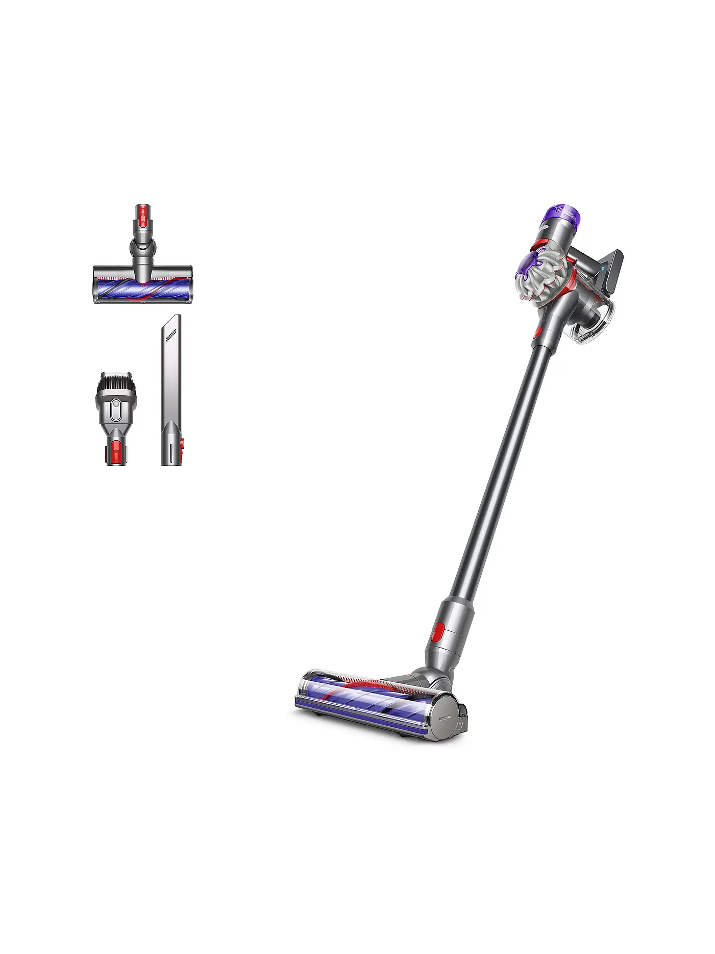 DYSON | Staubsauger V8 ADVANCED Nickel/Silber | 